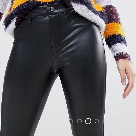 ASOS Pants & Jumpsuits Only Faux Leather Pants Poshmark